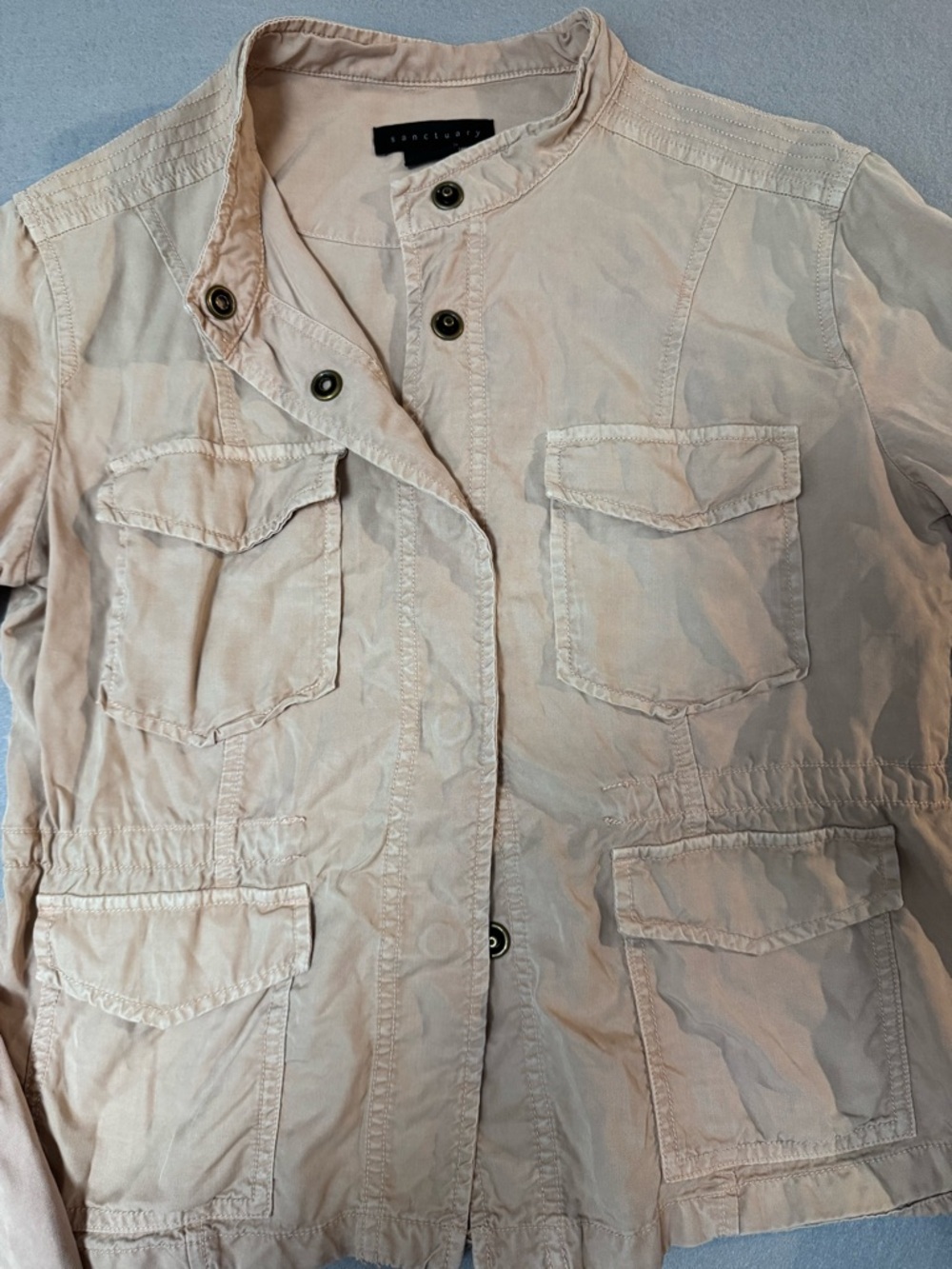 Sanctuary Dusty Rose Utility Jacket - Picture 4 of 9